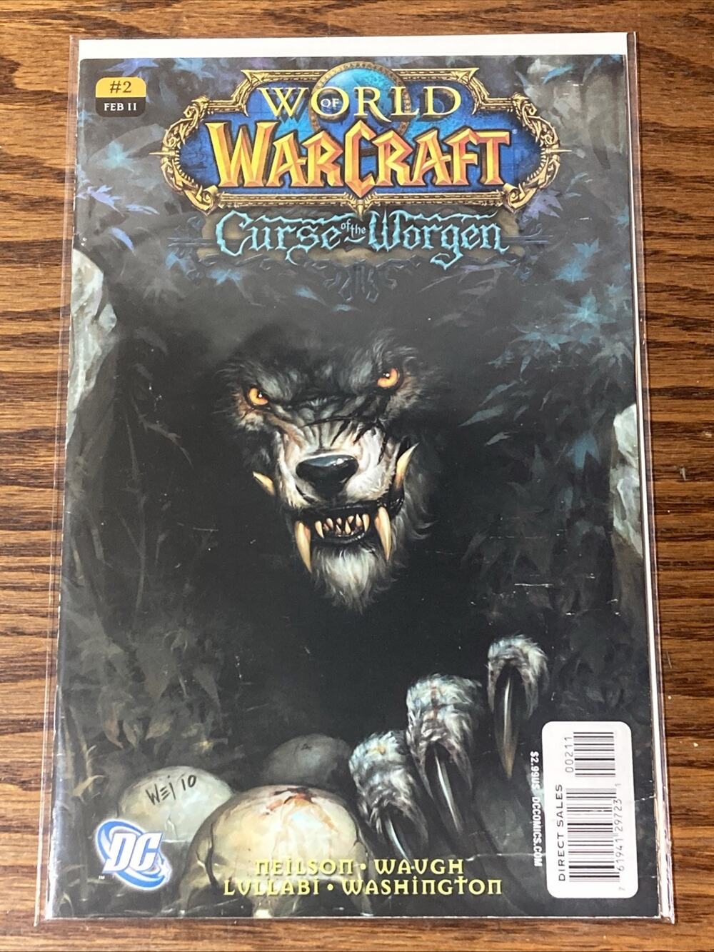 World Of Warcraft: Curse Of The Worgen #2 Comic Book Neilson Waugh Lullabi 2011